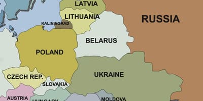 Žemėlapis žemėlapis Estija aplinkinių šalių