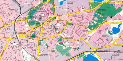 Žemėlapis tallinn Estija 